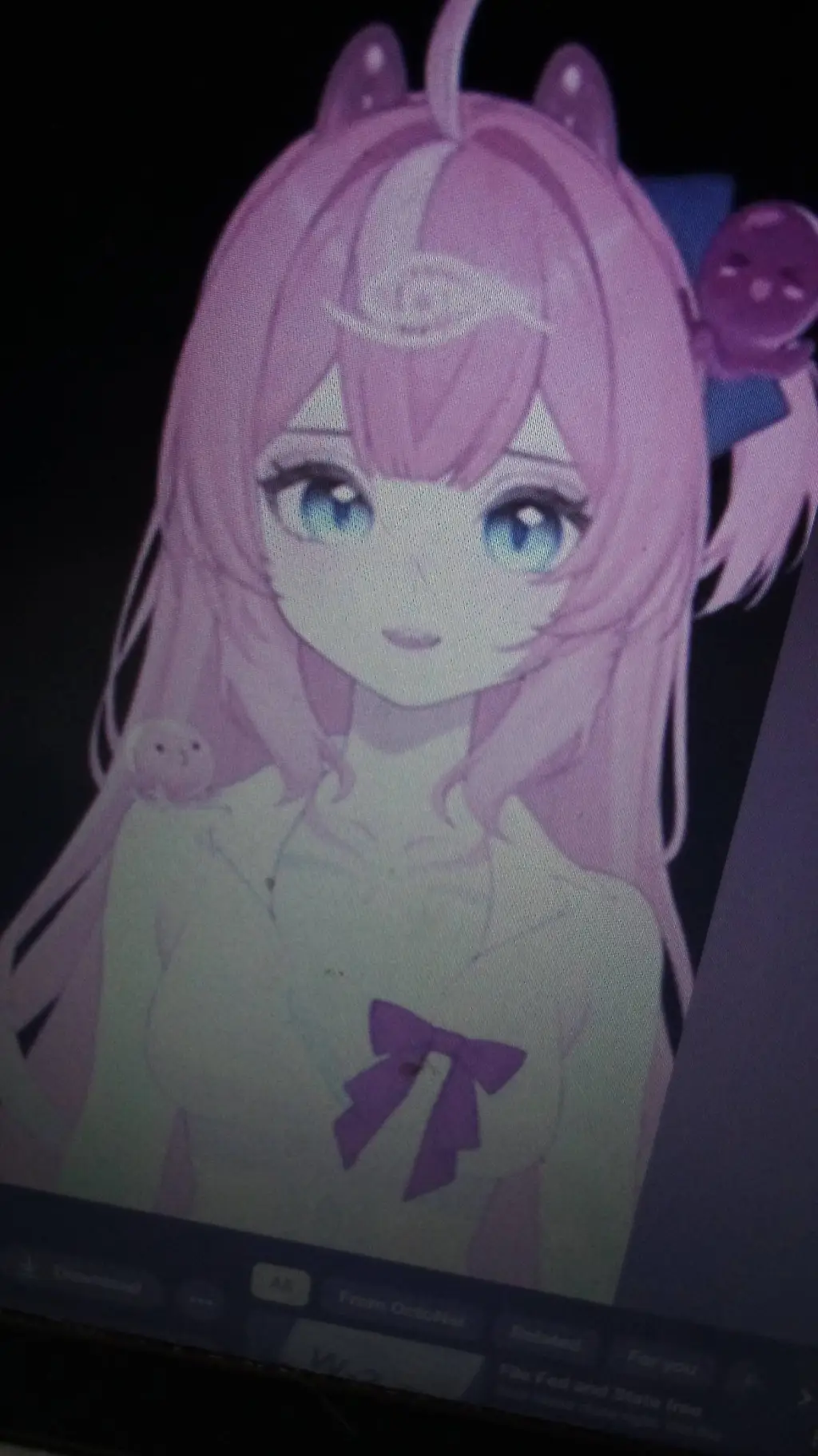 ai character: octoNal background