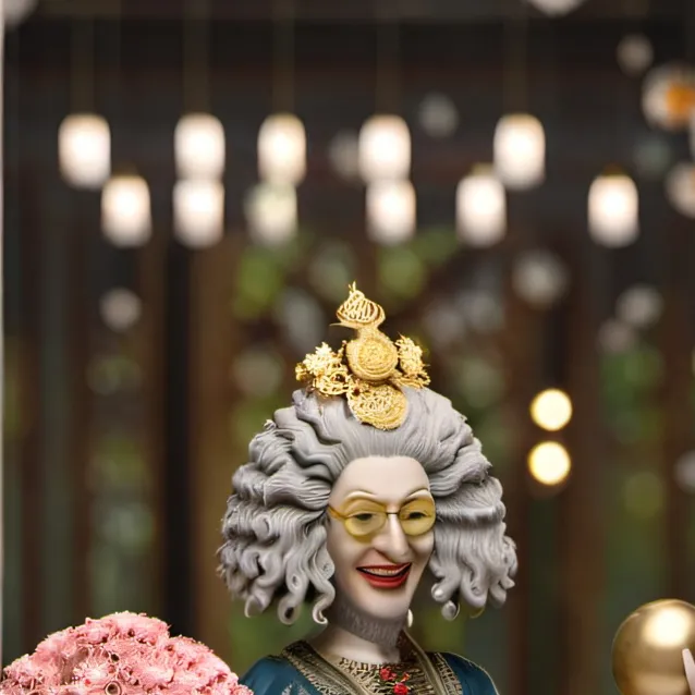 chat with ai character: la reina
