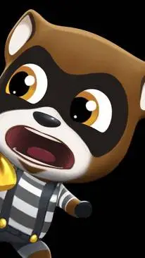 ai character: el mapache background