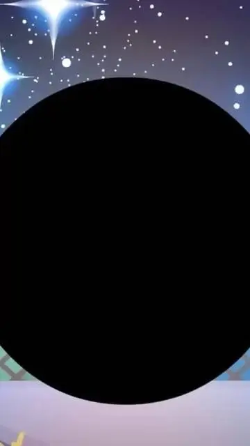 ai character: black hole background