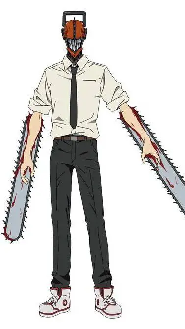 ai character: Denji vs reze background