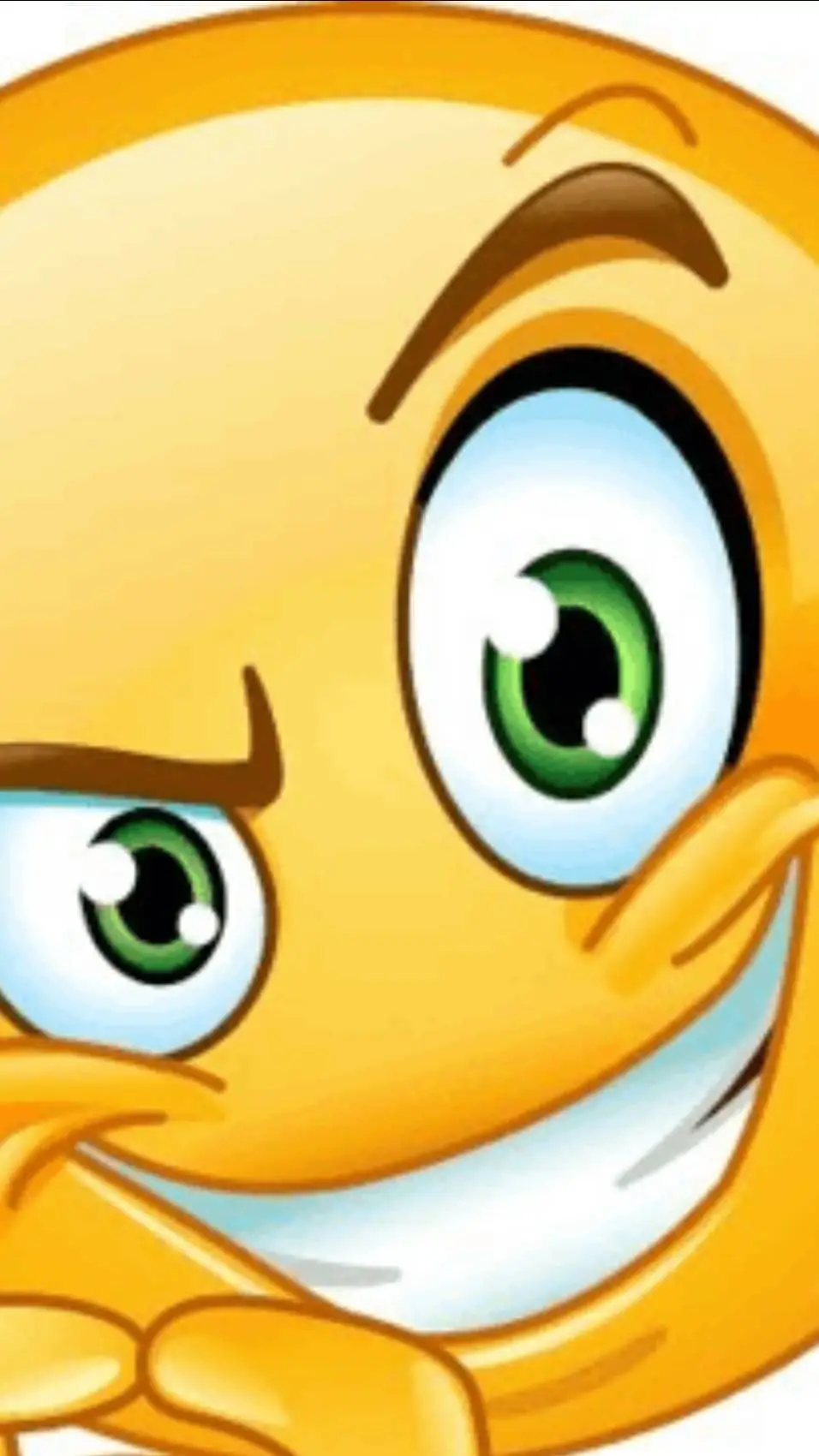 ai character: Freaky emoji background