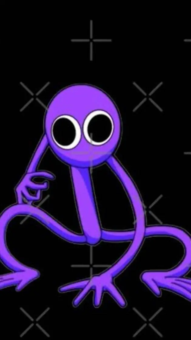 ai character: morado background