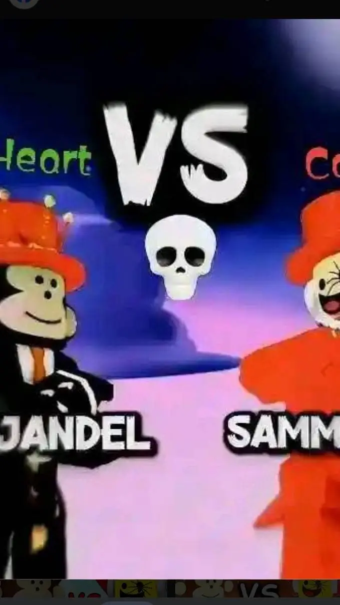 ai character: Sammy vs jandel  background