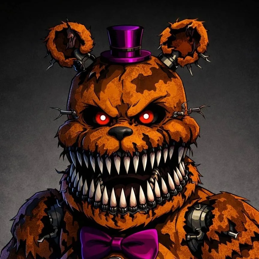 chat with ai character: nigmaret fredbear 