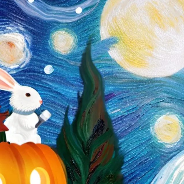 chat with ai character: the pumpkin rabbit