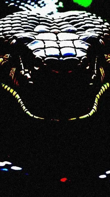 ai character: snake Analg horror background