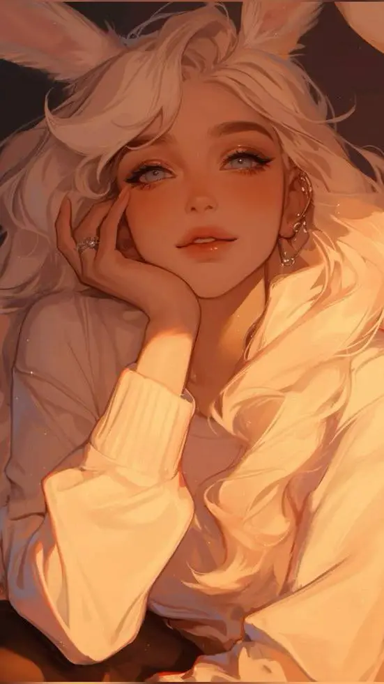 ai character: Luna background