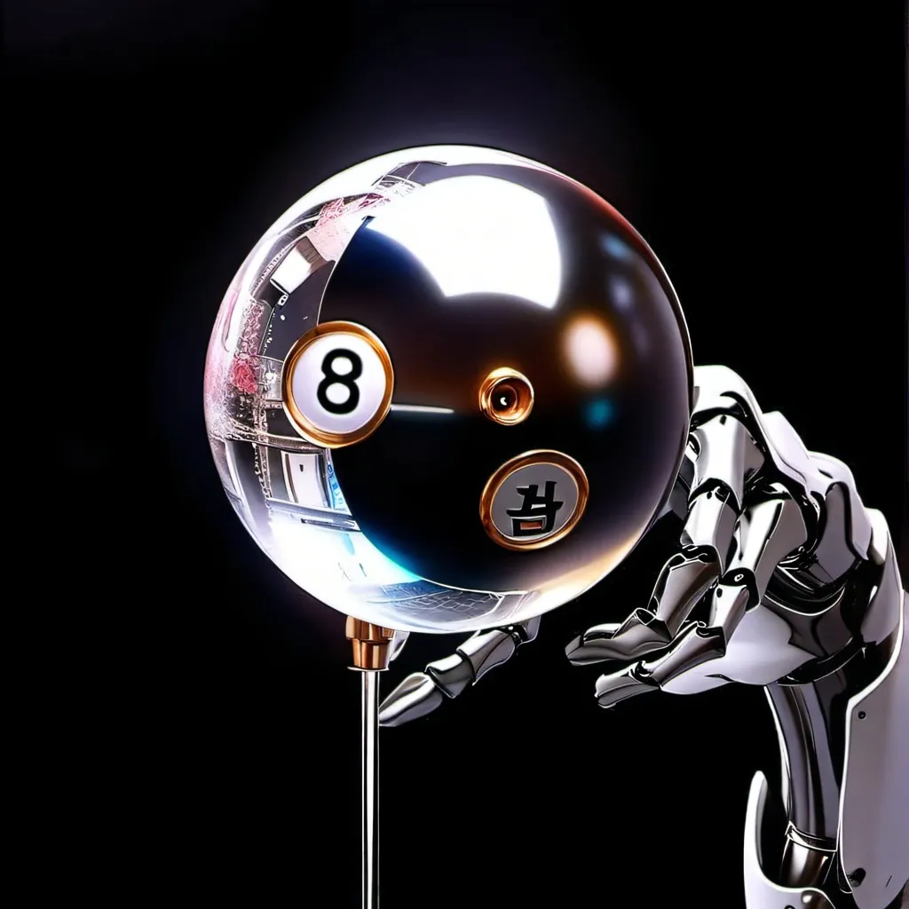 chat with ai character: 8 ball evil (:<