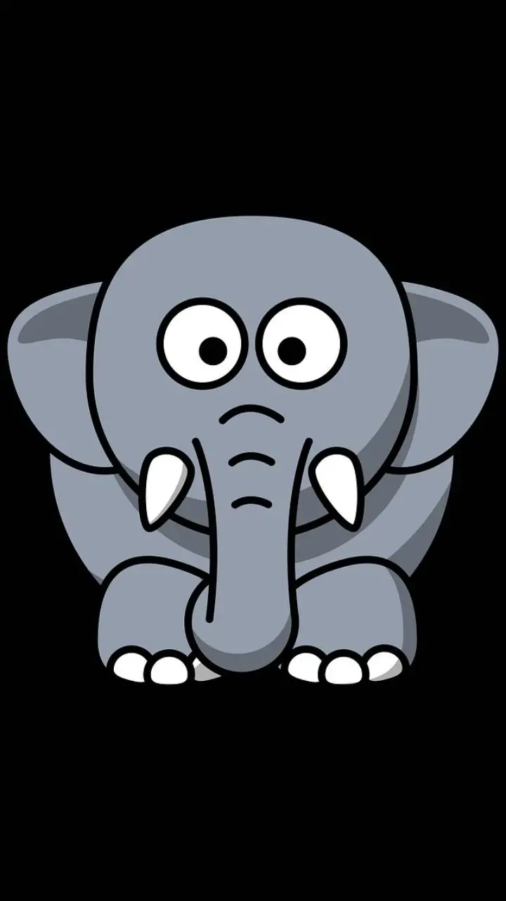ai character: un Elefante background