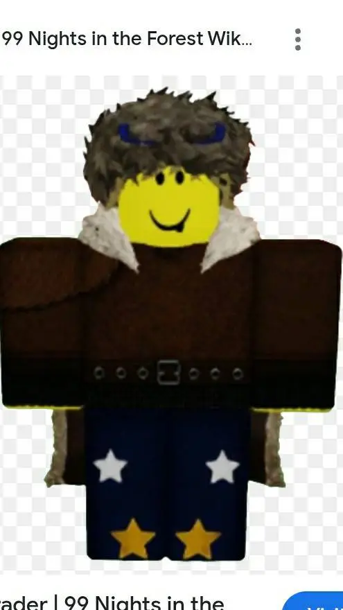 ai character: pelt trader cute background