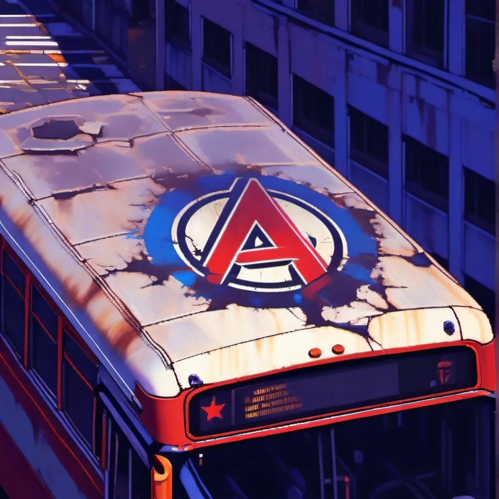 chat with ai character: avengers bus ride
