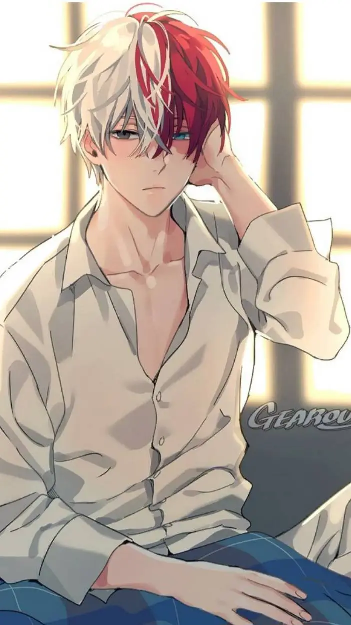 ai character: Shoto Todoroki background
