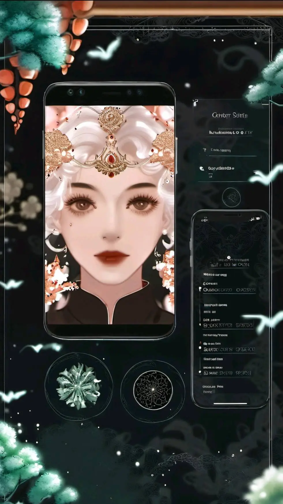 ai character: Girl's GC ✨️ background