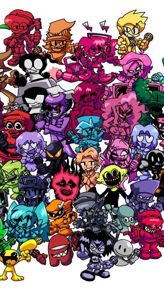 ai character: FNF Genderbend background