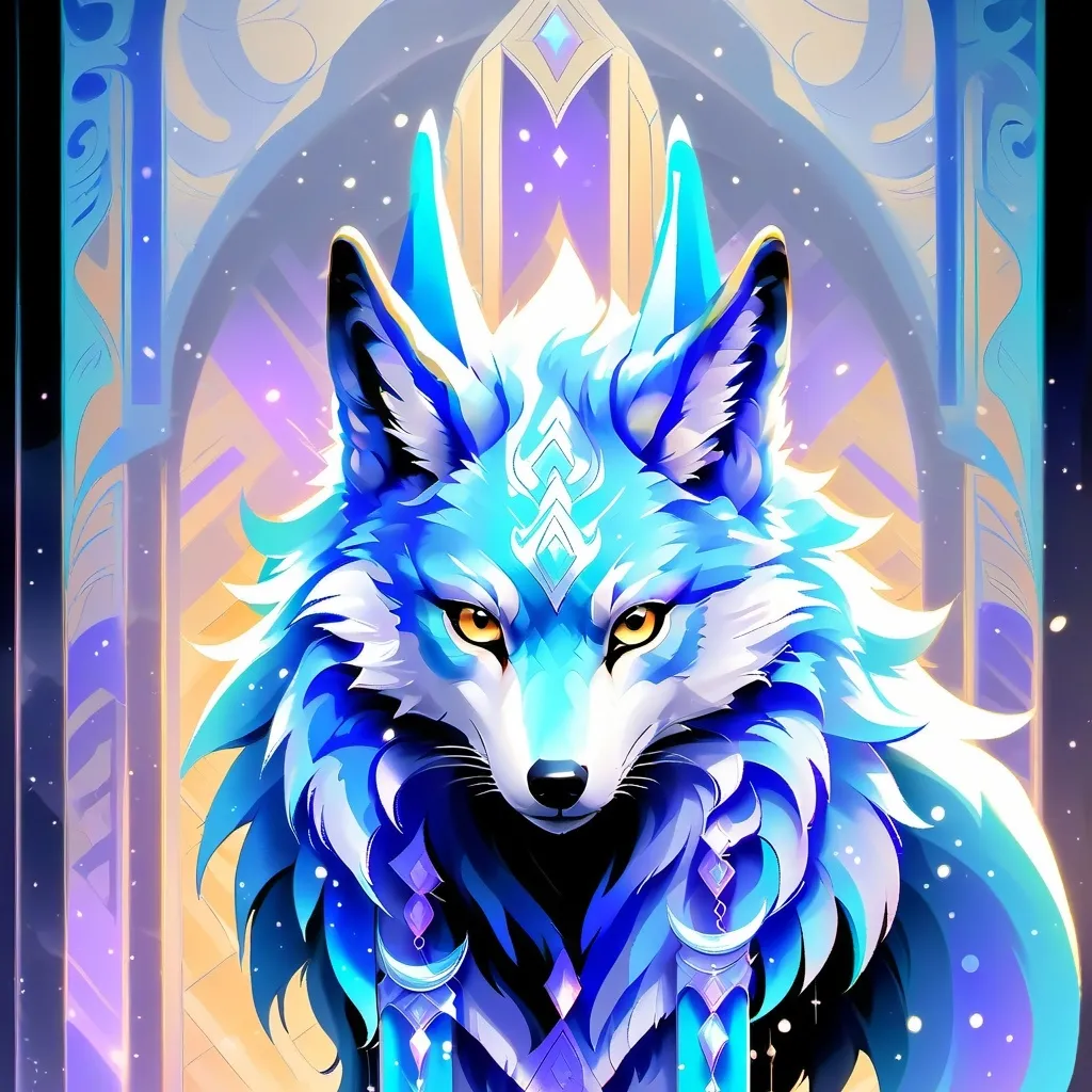 chat with ai character: כלב זאב רוחני