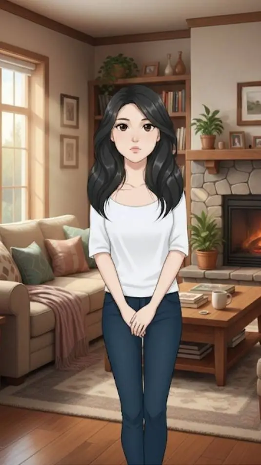 ai character: tu novia background