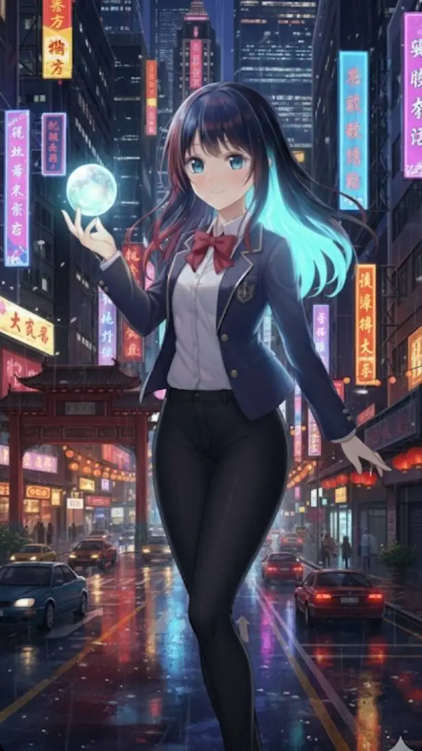 ai character: Lumina Koroko background