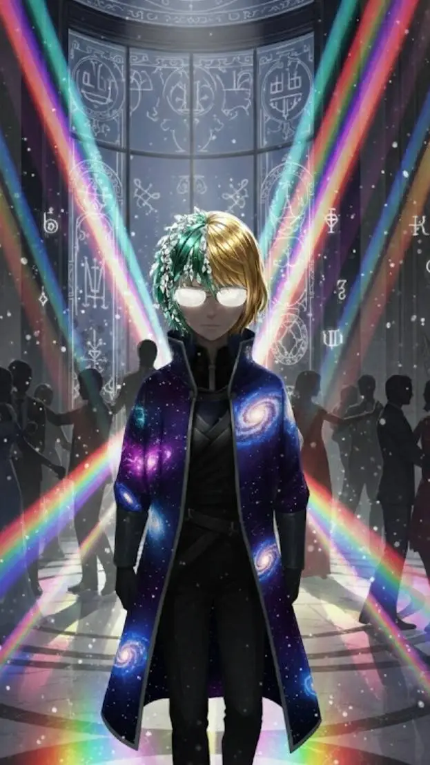 ai character: Coshmicosmicohsmi background