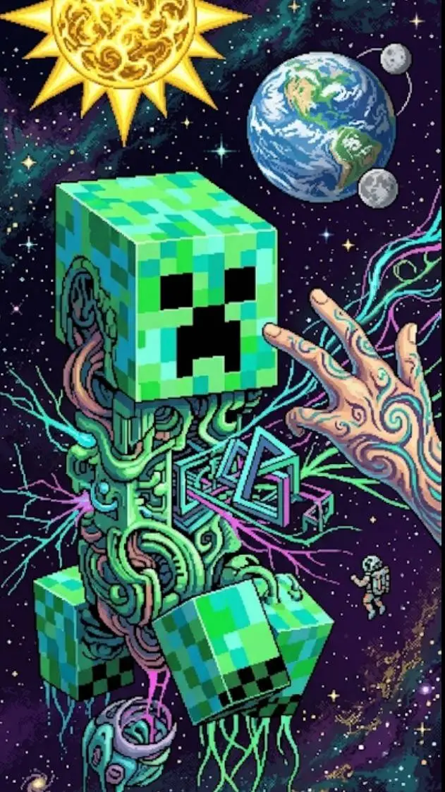 ai character: pixerlart background
