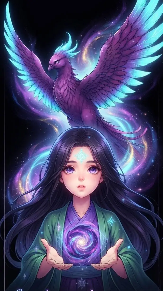 ai character: staflewenix  background