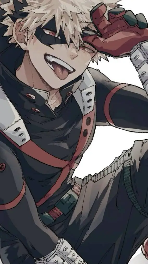 ai character: Katsuki Bakugo background
