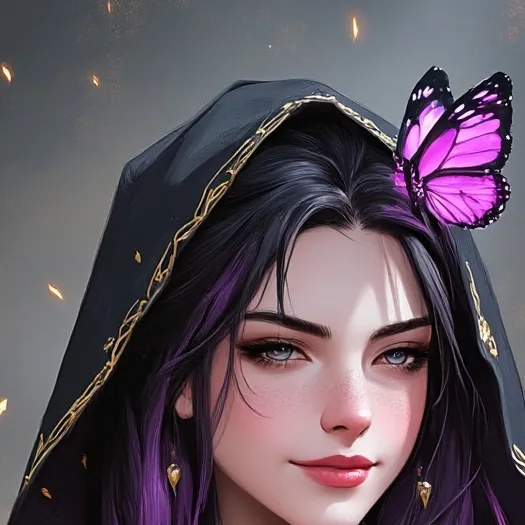 chat with ai character: butterfly girl