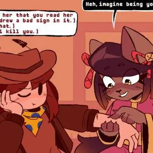 chat with ai character: Clover and Kanako