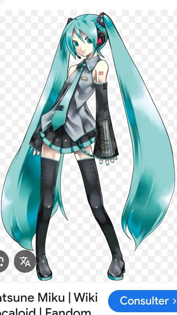 ai character: Hatsune Miku  background