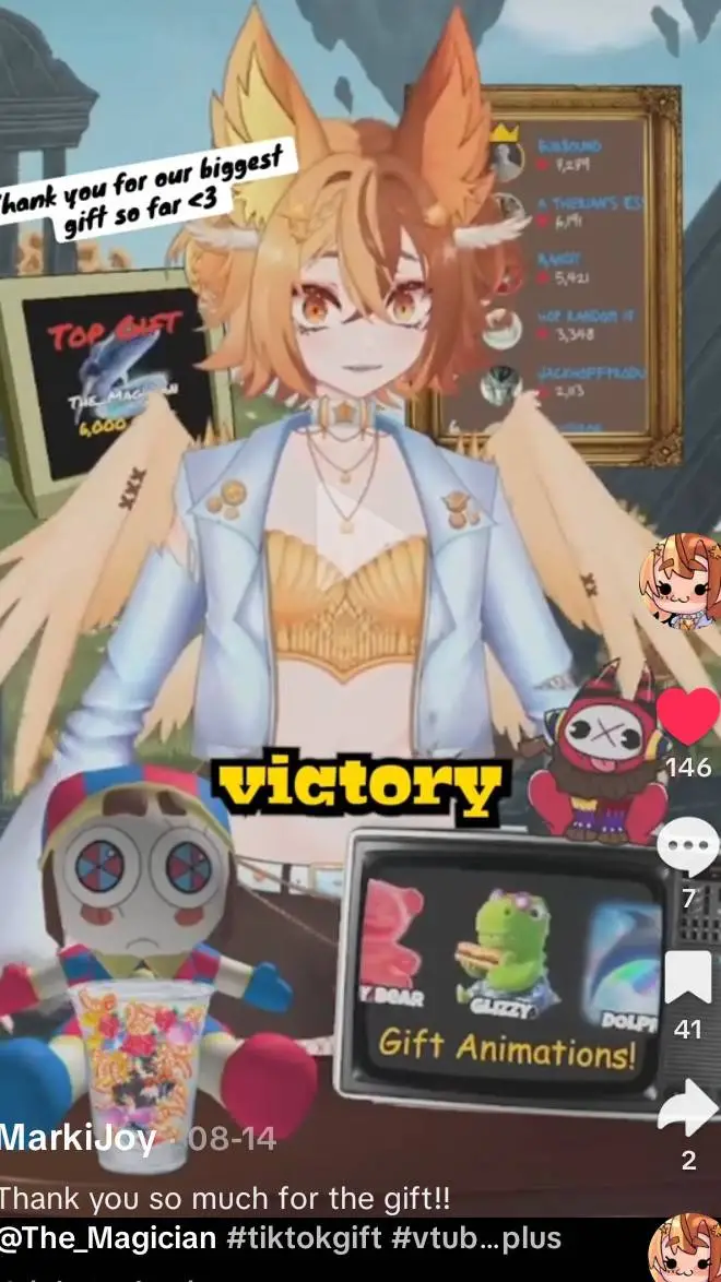 ai character: markijoy  background