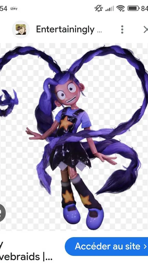 ai character: lilly lovebraid  background