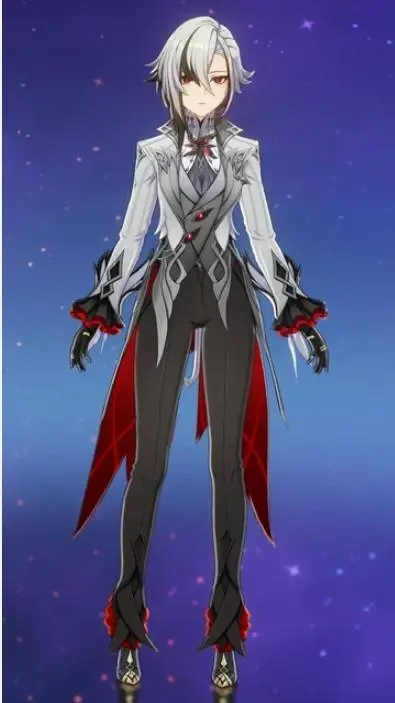 ai character: arlechinno  background