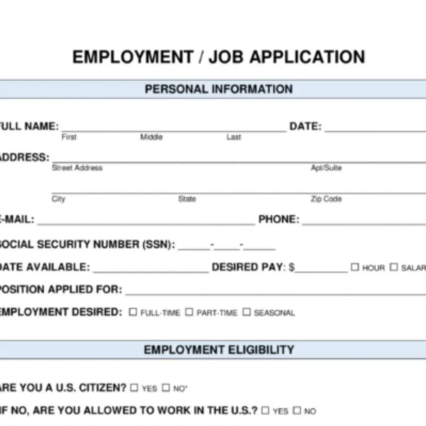 chat with ai character: Job application