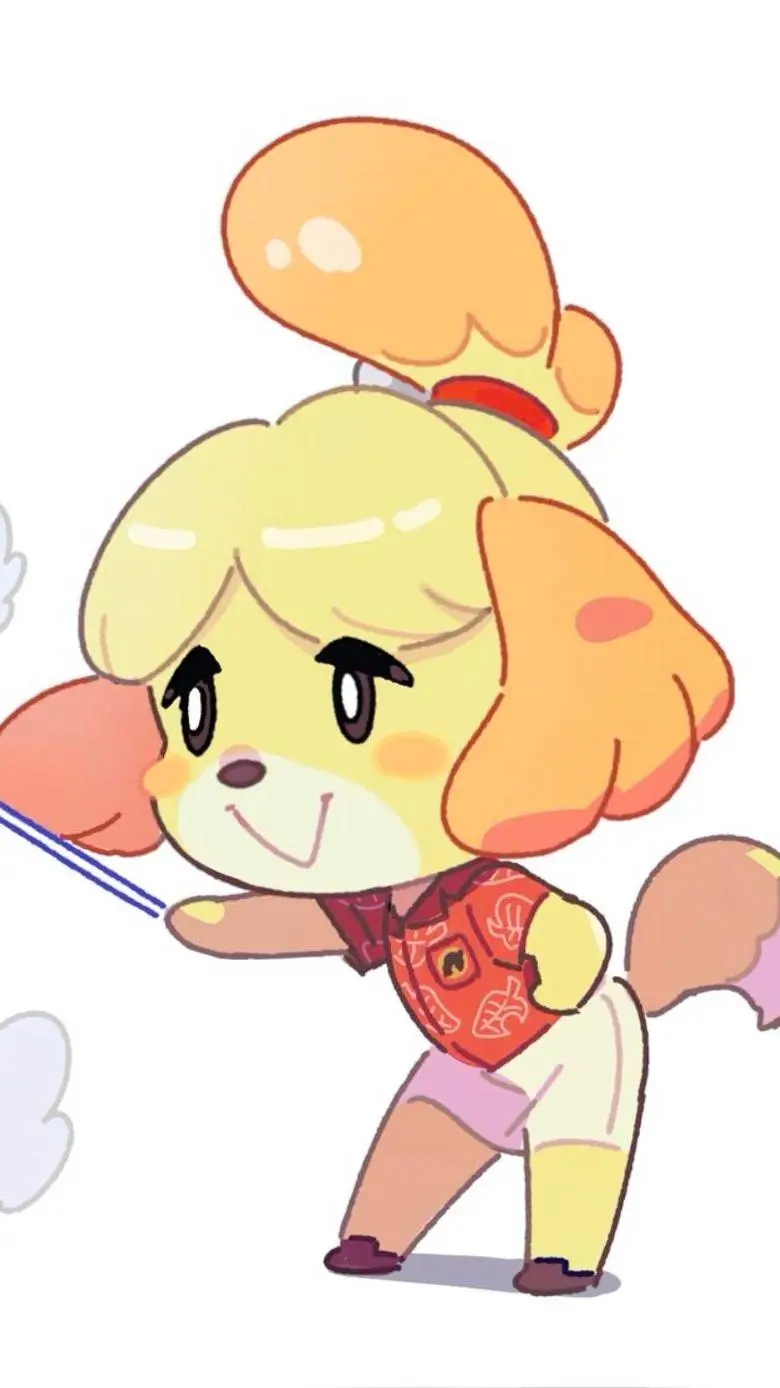 ai character: Animal crossing background