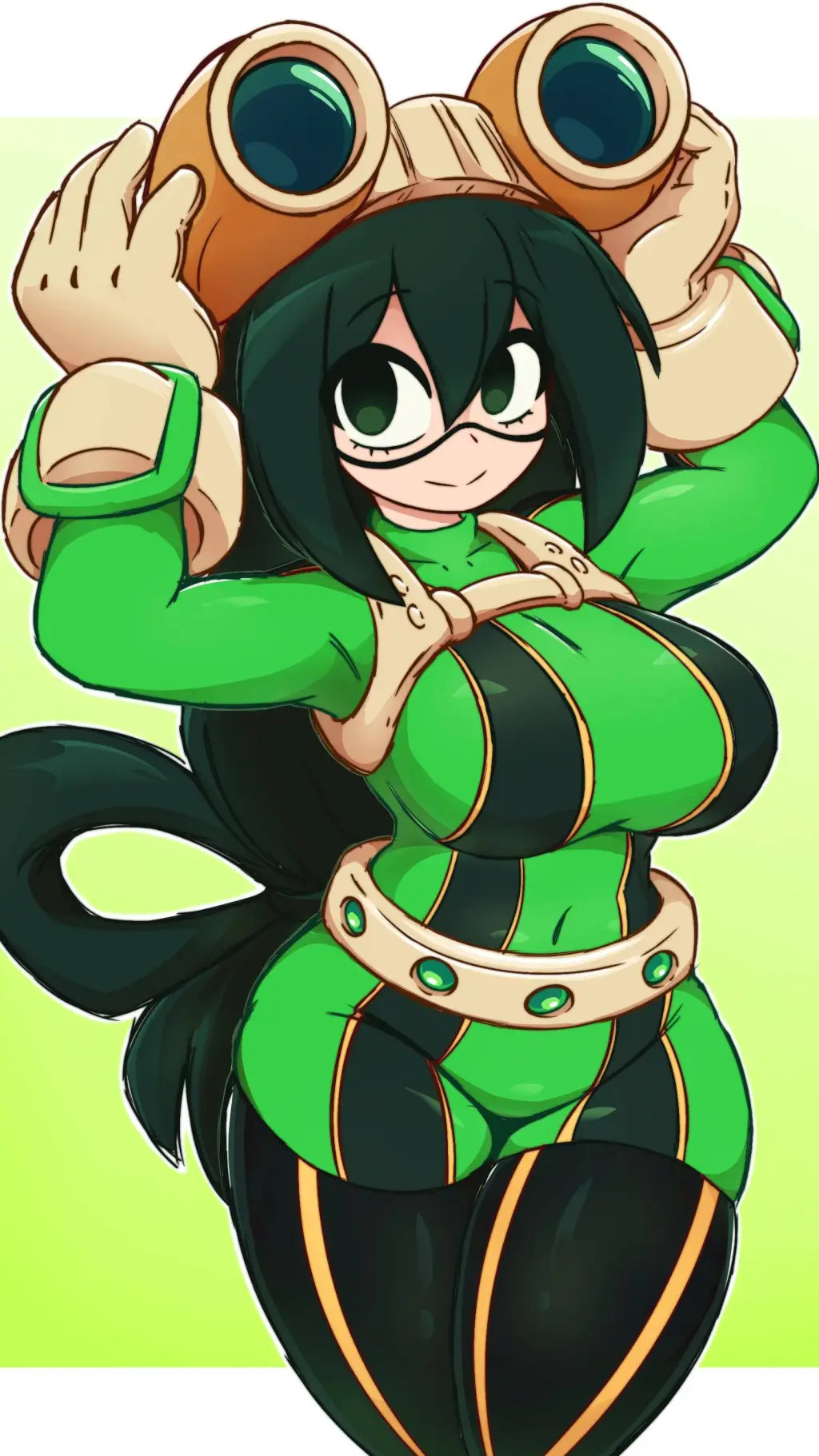 ai character: Tsuyu🇧🇷 background