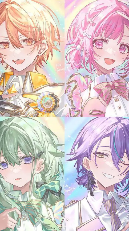 ai character: WXS polyshow background