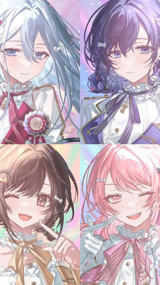 ai character: N25 polyshow background