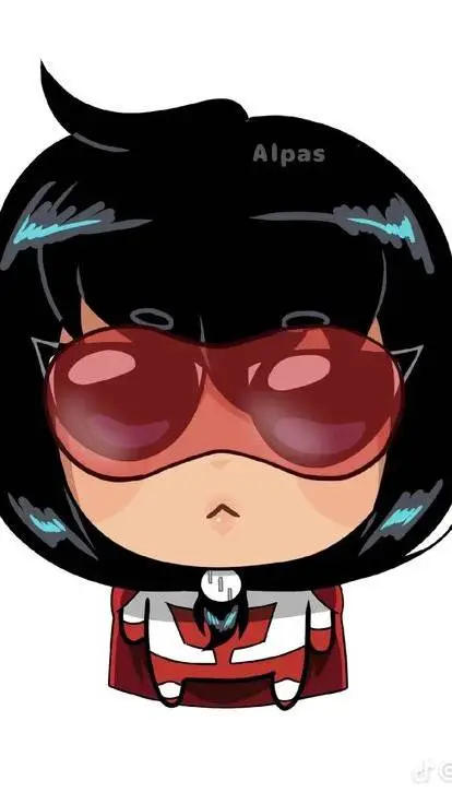 ai character: omni María chibi  background