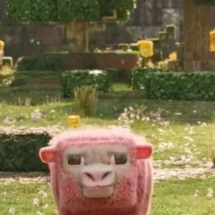 chat with ai character: Pink sheep