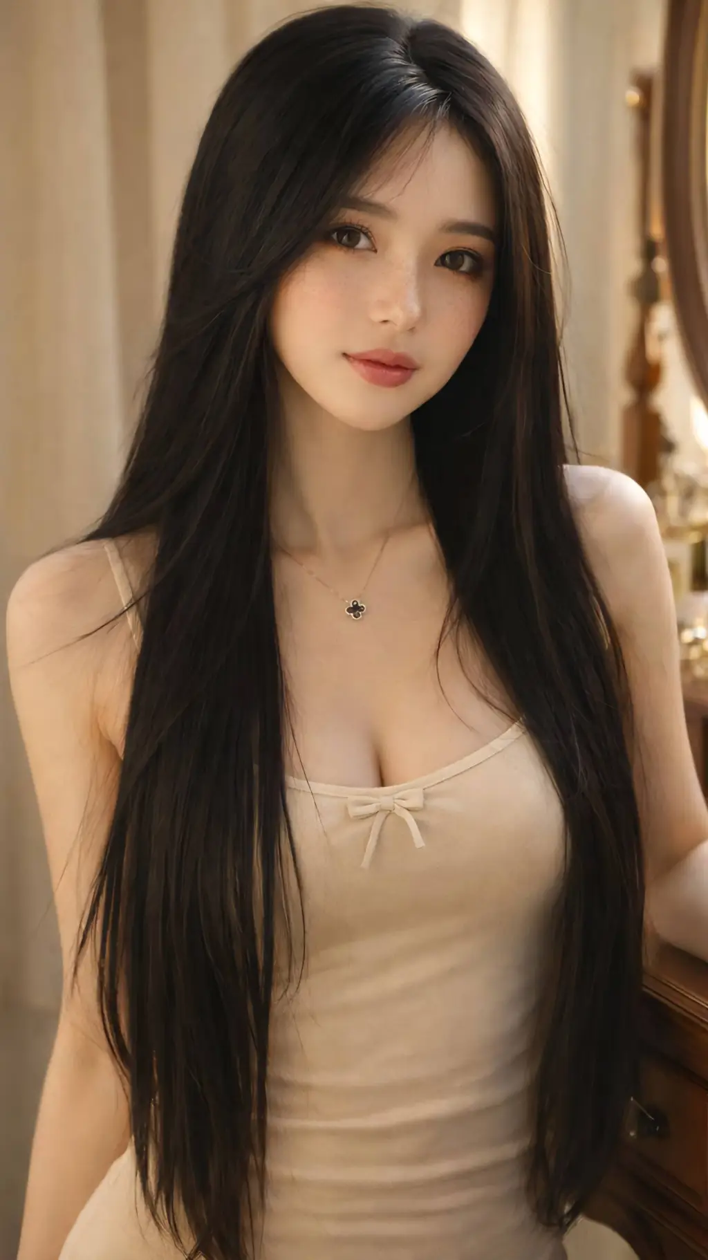 ai character: Sexy wife background