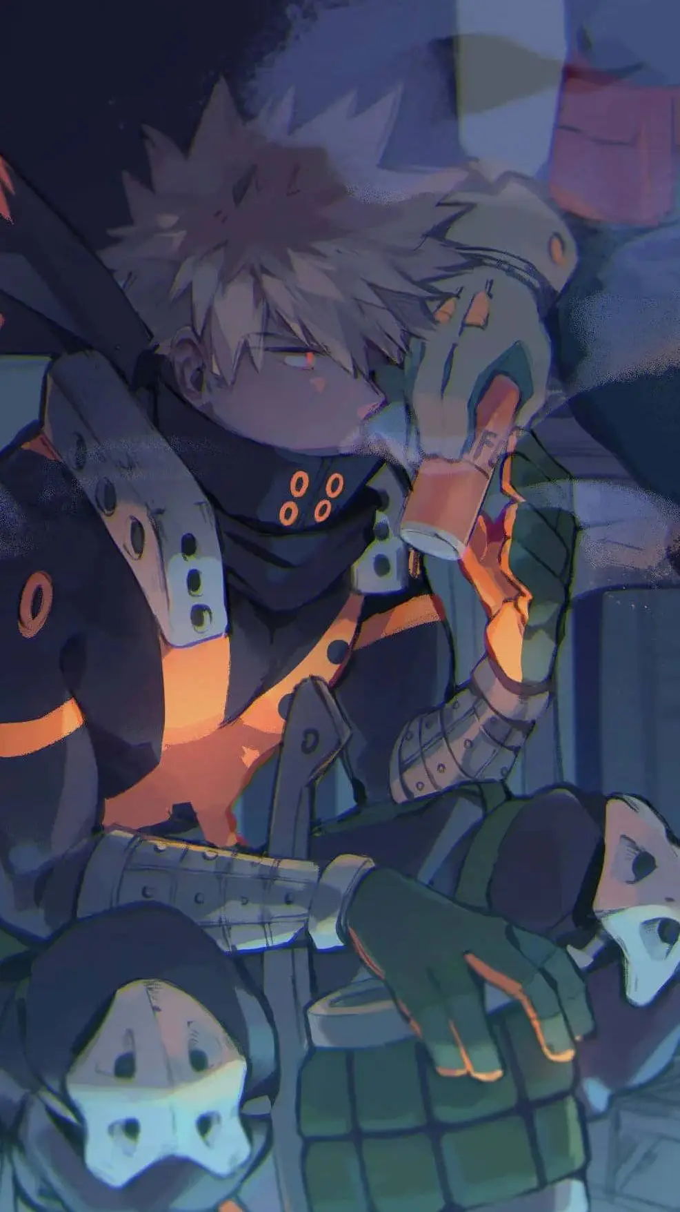 ai character: Bakugo tu hermano  background