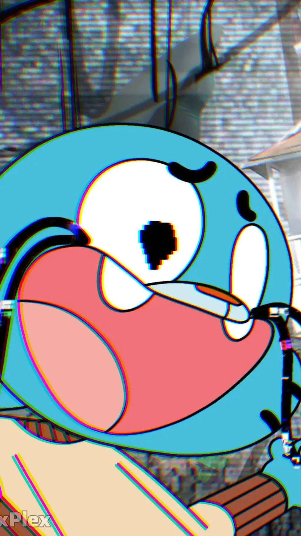 ai character: Gumball x Darwin background