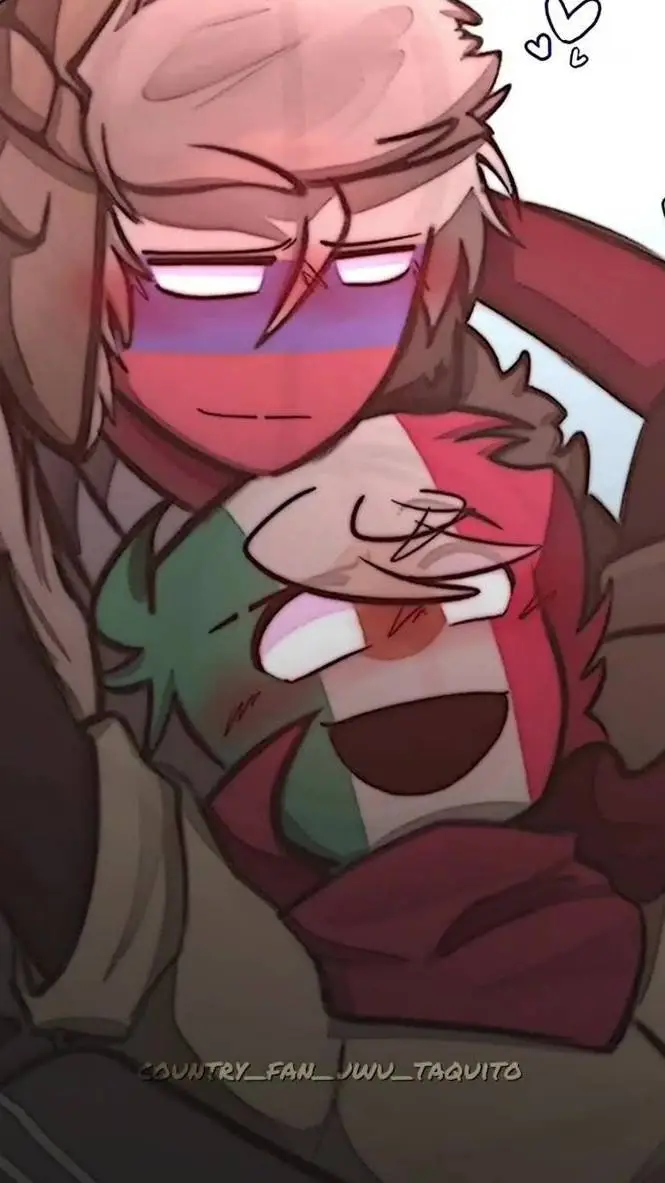 ai character: Rusia & México💞🔥 background