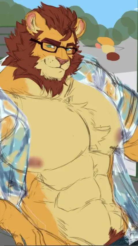 ai character: Mark background