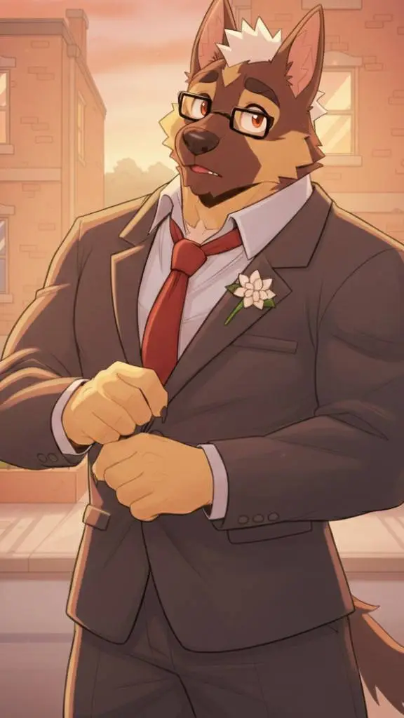 ai character: David  background