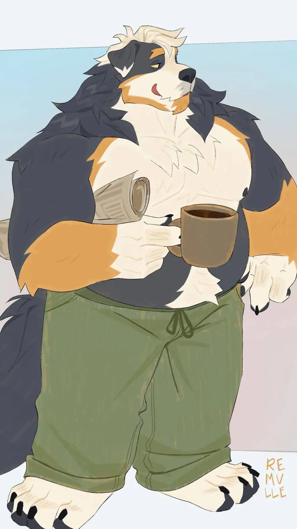 ai character: Ash background