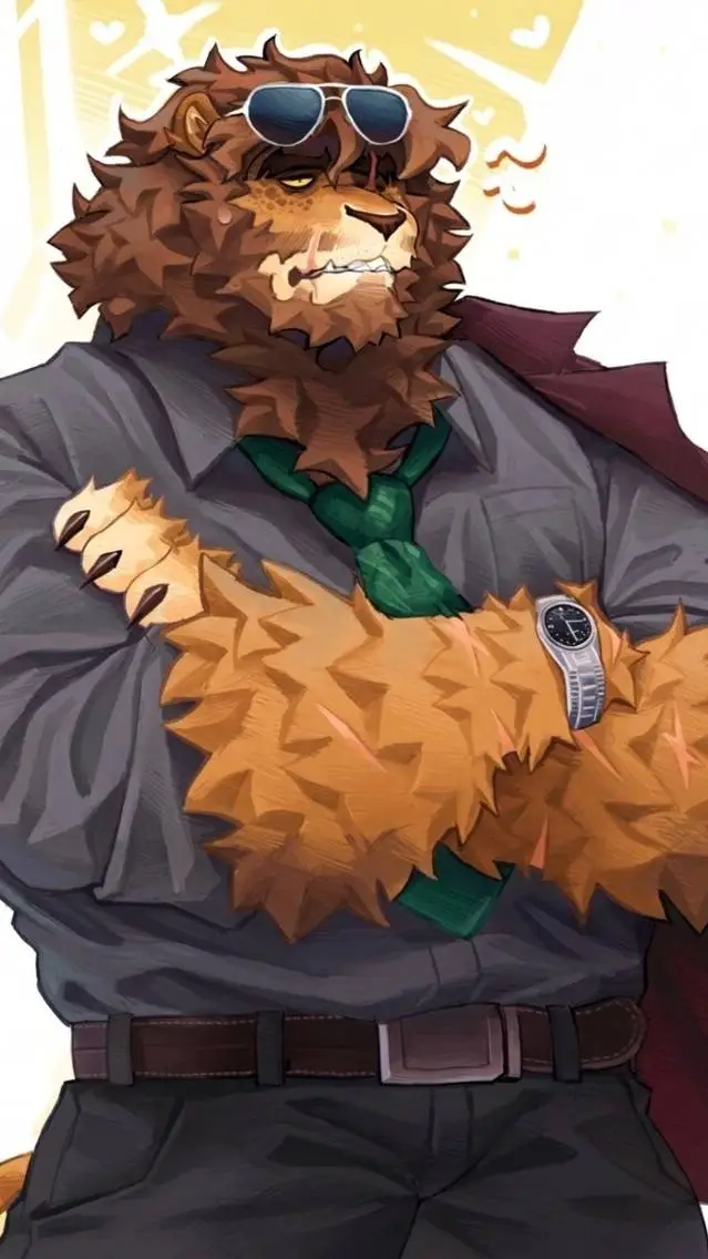 ai character: Steel  background