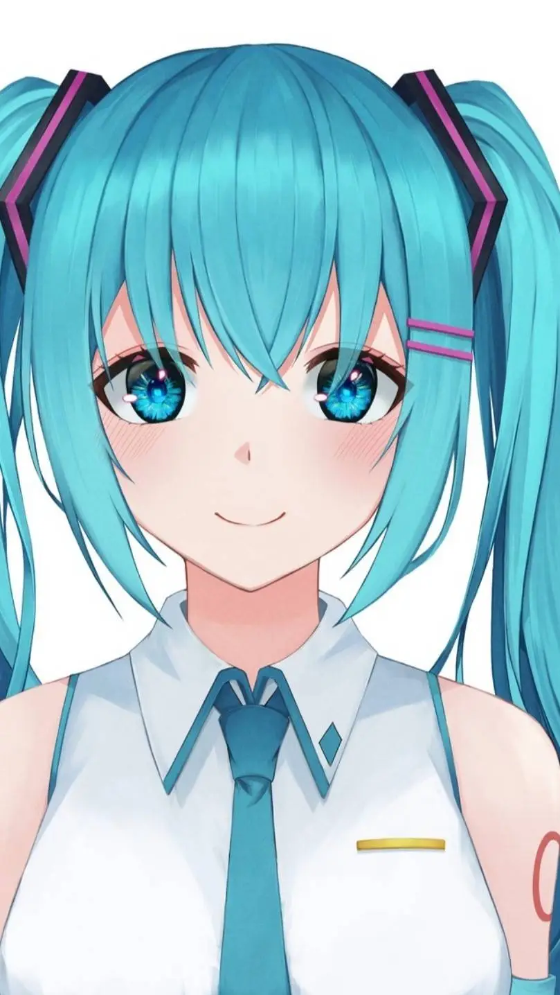 ai character: Hatsune Miku  background