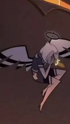 ai character: Hazbin hotel scary background