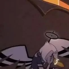 chat with ai character: Hazbin hotel scary